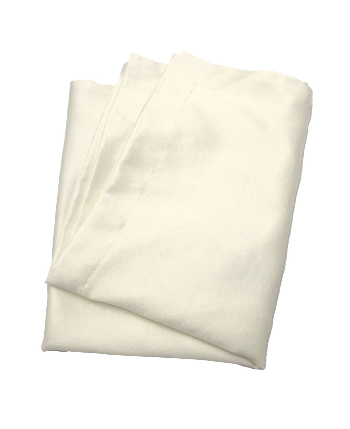 'white' silk pillowcase - pack of 2