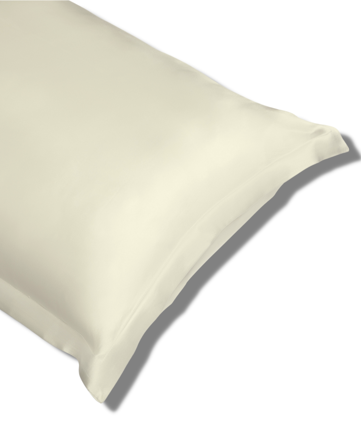 'white' silk pillowcase - pack of 2