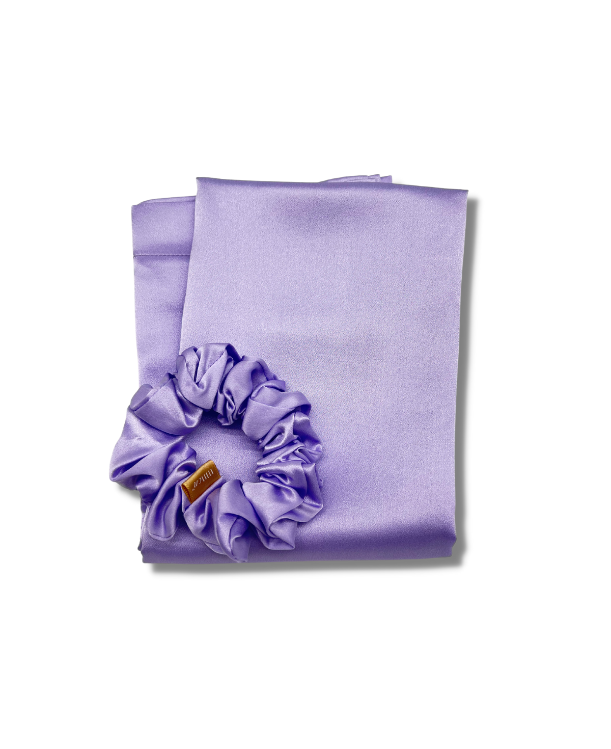 'lavender' - 1 single pillowcase + 1 scrunchie